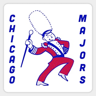 Classic Chicago Majors Basketball 1961 Magnet